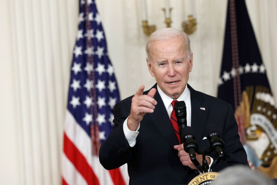 Tổng thống Mỹ Joe Biden. Ảnh: Bloomberg.