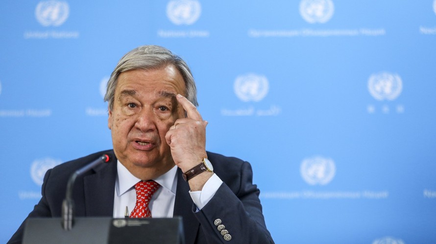 Tổng thư ký Liên hợp quốc Antonio Guterres.