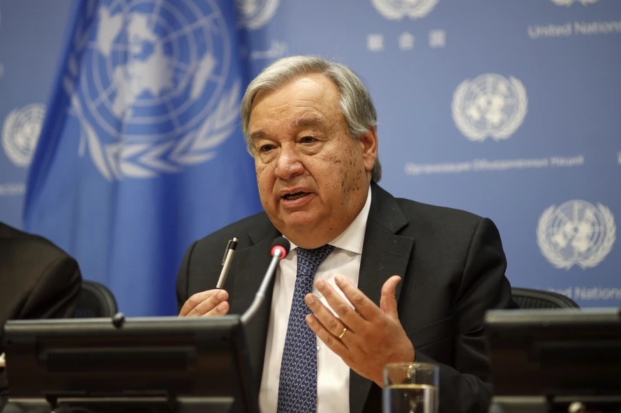 Tổng Thư ký Liên hợp quốc Antonio Guterres.