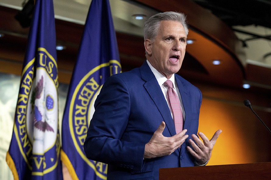 Chủ tịch Hạ viện Mỹ McCarthy. Ảnh: Politico.