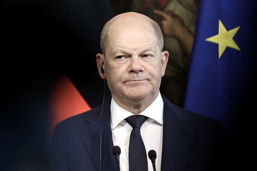 Thủ tướng Đức Olaf Scholz. Ảnh: Bloomberg.