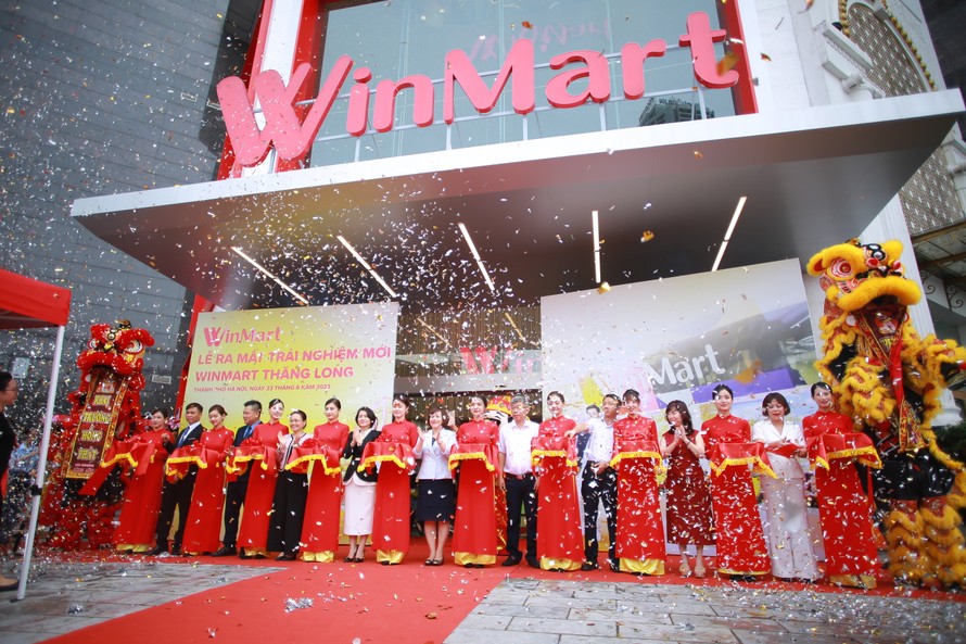 WinMart đầu tiên tại Hà Nội áp dụng mô hình hoàn toàn mới đi vào hoạt động