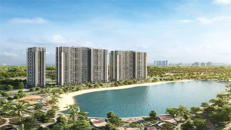 Tòa West B – Masteri West Heights sở hữu tọa độ “tâm điểm”, trực diện hồ trung tâm tại Smart City.