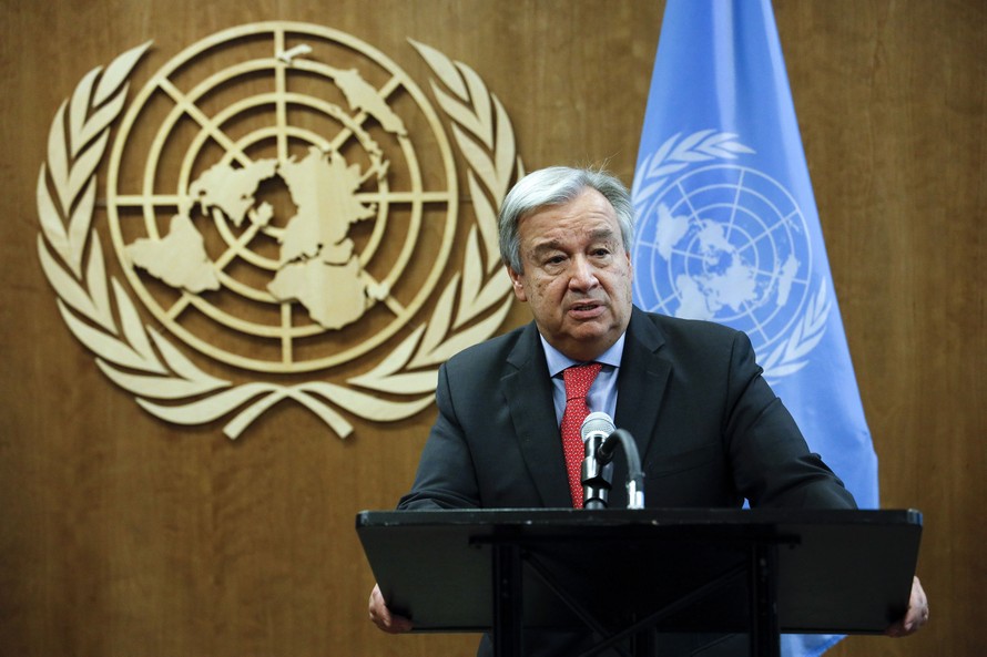 Tổng Thư ký LHQ Antonio Guterres.