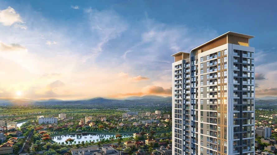 Tầm view đắt giá của Vinhomes Sky Park khẳng định vị thế của dòng BĐS cao cấp lần đầu có mặt tại thành phố Bắc Giang.