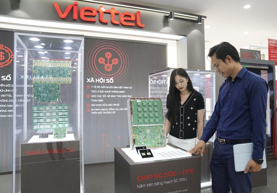 Viettel công bố Chip 5G và Trợ lý ảo AI tại Triển lãm Quốc tế Đổi mới sáng tạo Việt Nam 2023