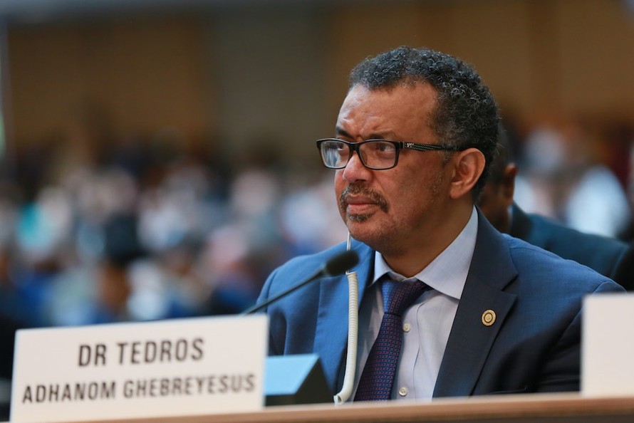  Tổng Giám đốc WHO Tedros Adhanom Ghebreyesus.