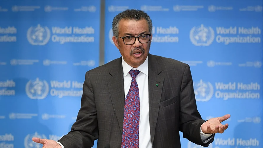 Tổng Giám đốc WHO Tedros Adhanom Ghebreyesus.