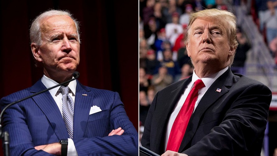 Tổng thống Biden sẽ 86 tuổi vào cuối nhiệm kỳ tổng thống thứ hai và ông Trump cũng ở tuổi bát thập trong nhiệm kỳ 2, nếu tái đắc cử. Ảnh: ABC News.