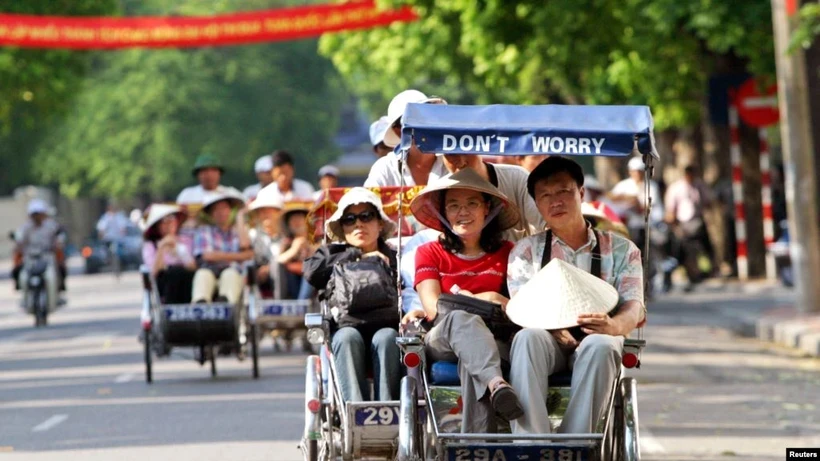 Hàn Quốc là thị trường gửi khách đến Việt Nam lớn nhất 6 tháng qua. Ảnh: TTXVN.