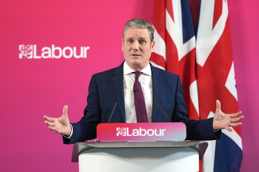 Lãnh đạo Công đảng Anh Keir Starmer. Ảnh: The Independent.