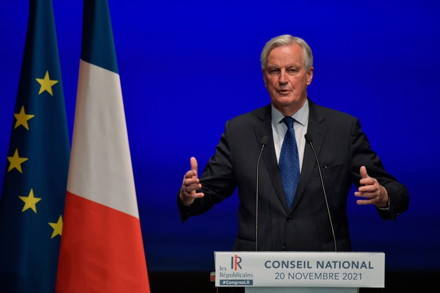 Ông Michel Barnier. Ảnh: AFP.