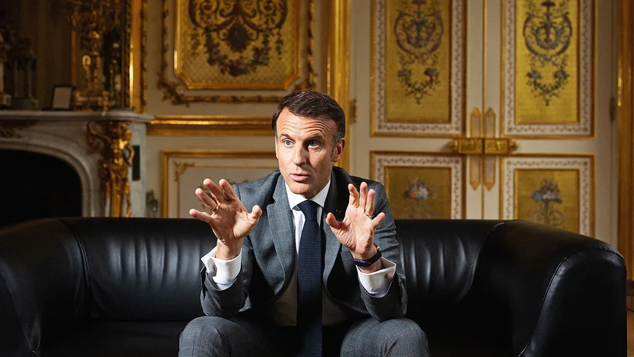 Tổng thống Pháp Emmanuel Macron.