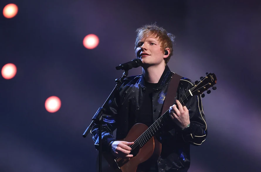 Ca sỹ kiêm nhạc sỹ Ed Sheeran.