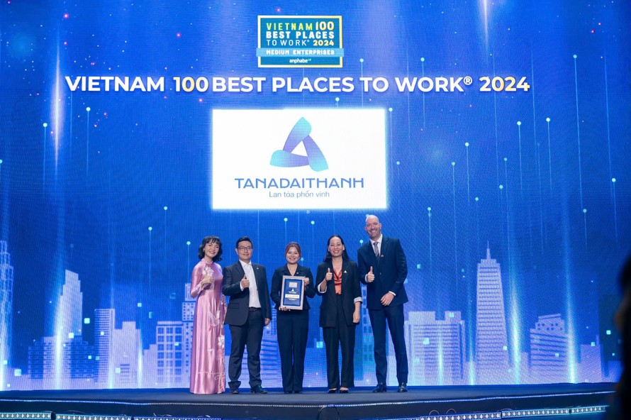 Tập đoàn Tân Á Đại Thành tự hào được vinh danh trong Top 100 nơi làm việc tốt nhất Việt Nam 2024.