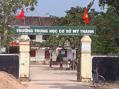 Trường THCS Mỹ Thành.