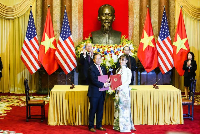 Tổng thống Trump chứng kiến Vietjet và Pratt & Whitney ký thoả thuận trị giá 600 triệu đô la