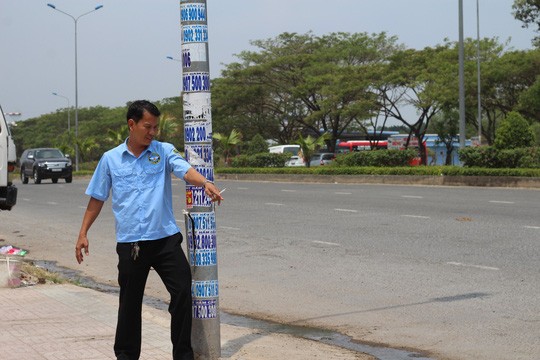 Ông Tuấn, người liên quan trực tiếp, kể lại sự việc xảy ra tại hiện trường