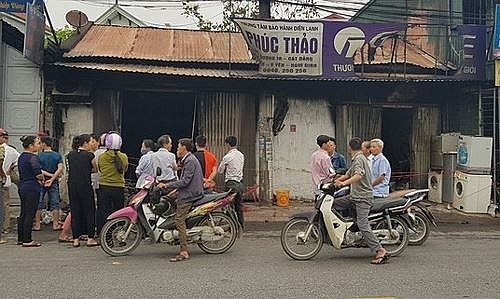 Hiện trường xảy ra vụ việc