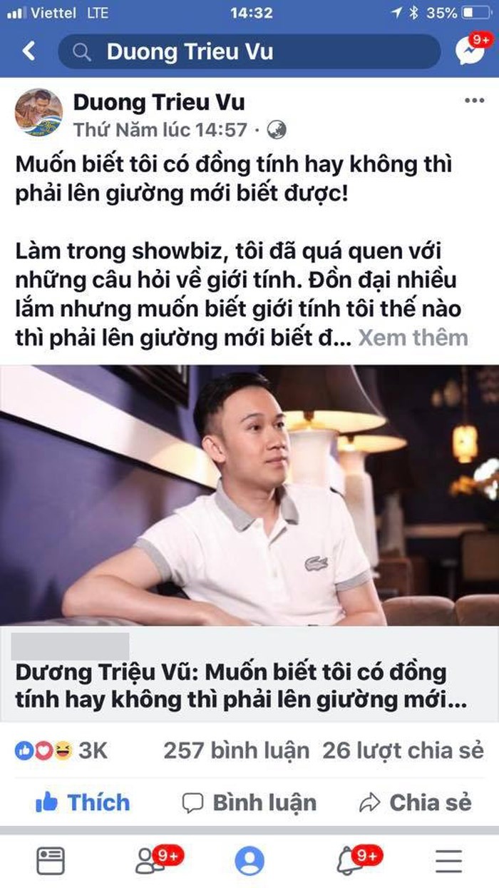 Đàm Vĩnh Hưng dọa đánh người trên facebook