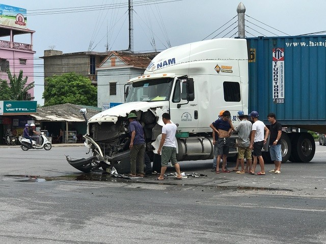 Hiện trường vụ tai nạn