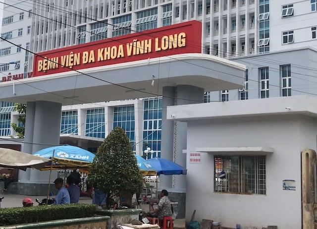 Bệnh viện đa khoa tỉnh Vĩnh Long. Ảnh: Minh Anh. 