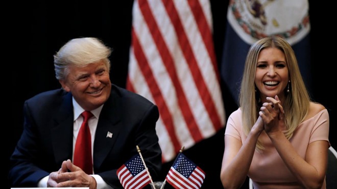 Tổng thống Trump ngày 9/10 đề cập khả năng con gái Ivanka Trump trở thành đại sứ Mỹ tại Liên Hợp Quốc