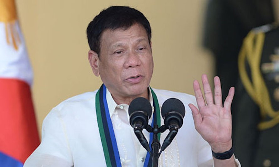 Tổng thống Philippines Rodrigo Duterte