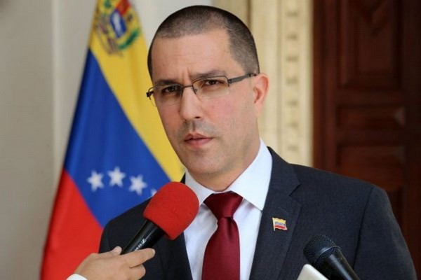 Bộ trưởng Ngoại giao Venezuela Jorge Arreaza. (Nguồn: panorama.com.ve)