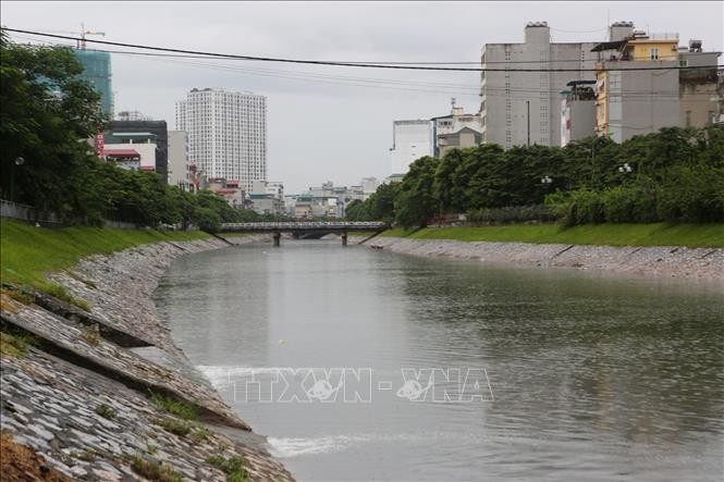 Sông Tô Lịch. Ảnh: Thành Đạt/TTXVN