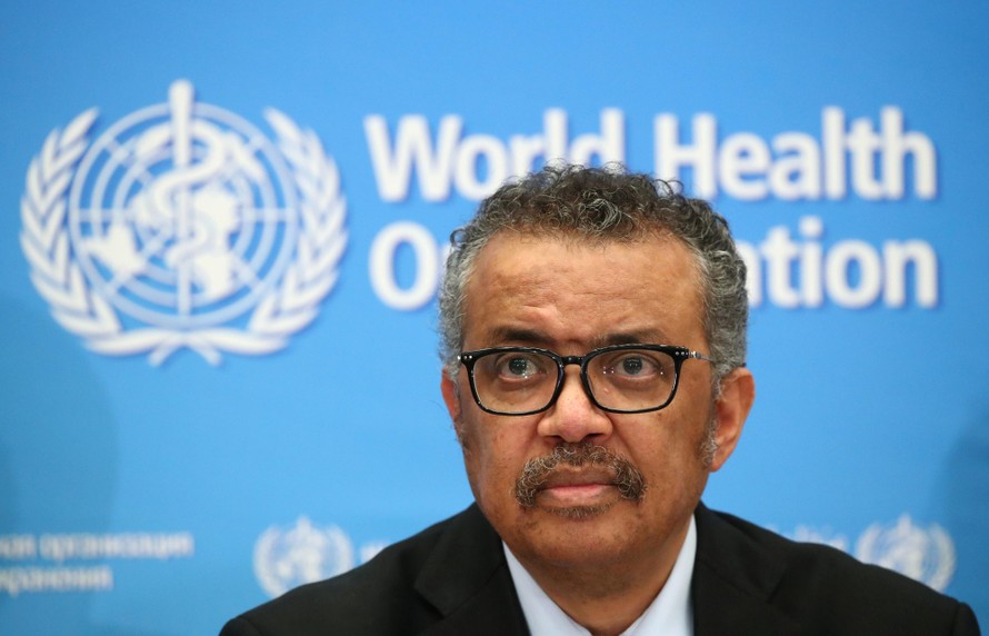 Tổng Giám đốc WHO Tedros Adhanom Ghebreyesus.