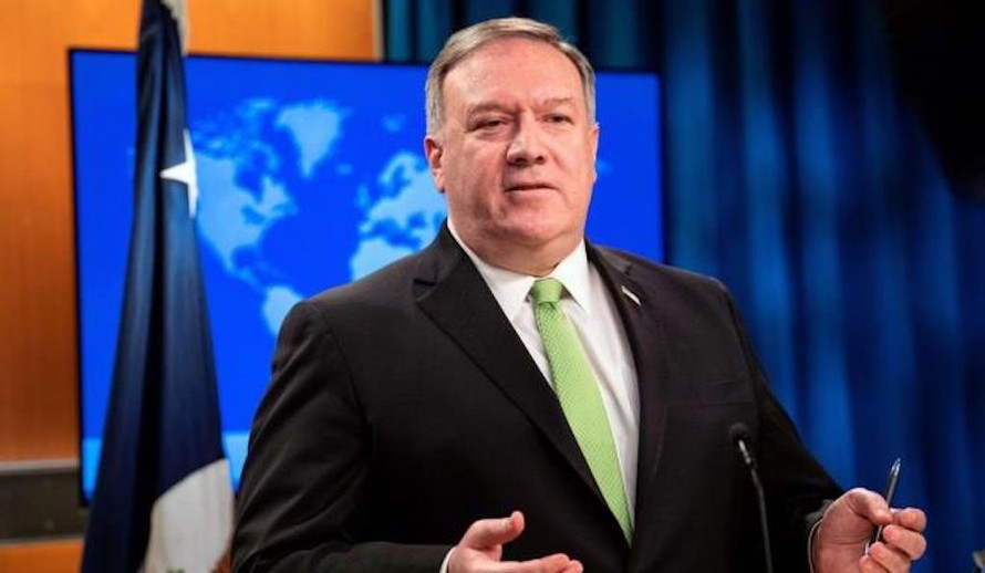 Ngoại trưởng Mỹ Mike Pompeo. (Ảnh: AP)