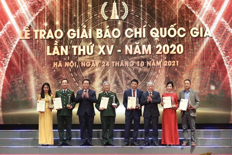 Lễ trao Giải Báo chí Quốc gia năm 2020: Tôn vinh những tác phẩm báo chí xuất sắc