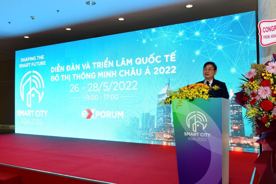 Sự kiện Smart City Asia 2022 đã chính thức được khai mạc lúc 09:00 sáng ngày 26/5/2022