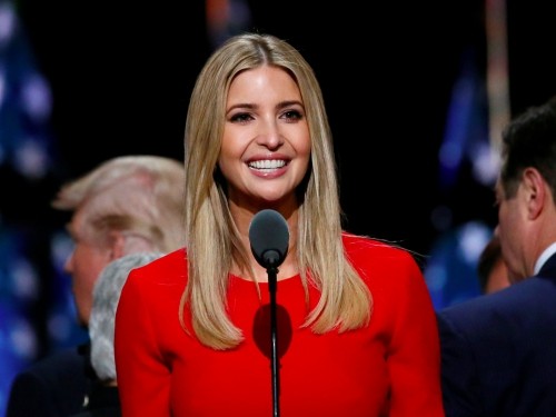 Ivanka Trump, con gái ruột của ứng viên tổng thống đảng Cộng hoà Donald Trump. Ảnh: Reuters