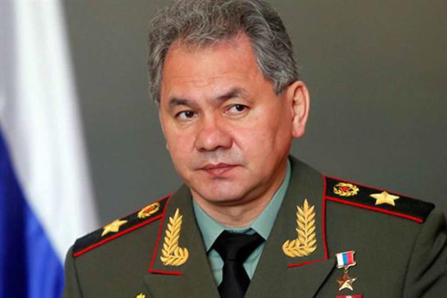 Bộ trưởng Quốc phòng Nga Sergei Shoigu.