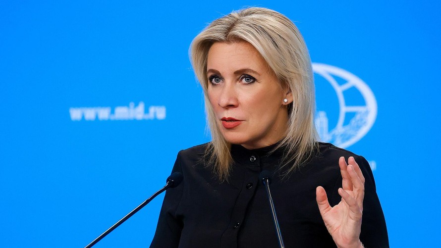 Người phát ngôn Bộ Ngoại giao Nga Maria Zakharova.