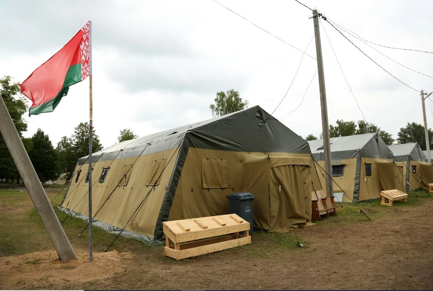 Lực lượng Wagner dựng lán trại mới ở Belarus, gần biên giới Ukraine