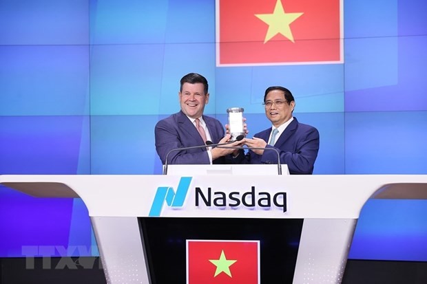 Thủ tướng Chính phủ Phạm Minh Chính làm việc với lãnh đạo Nasdaq