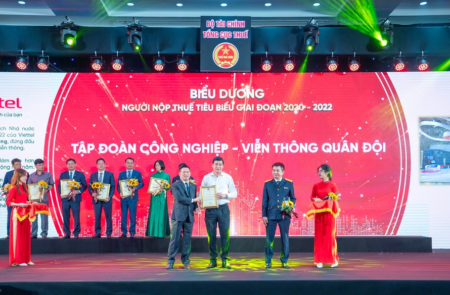 Viettel là doanh nghiệp nộp thuế nhiều nhất giai đoạn 2020-2022.