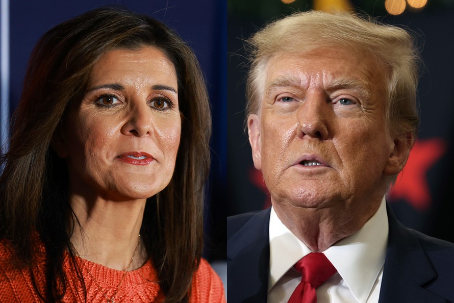 Chiến thắng đầu tiên của bà Nikki Haley trước cựu Tổng thống Donald Trump