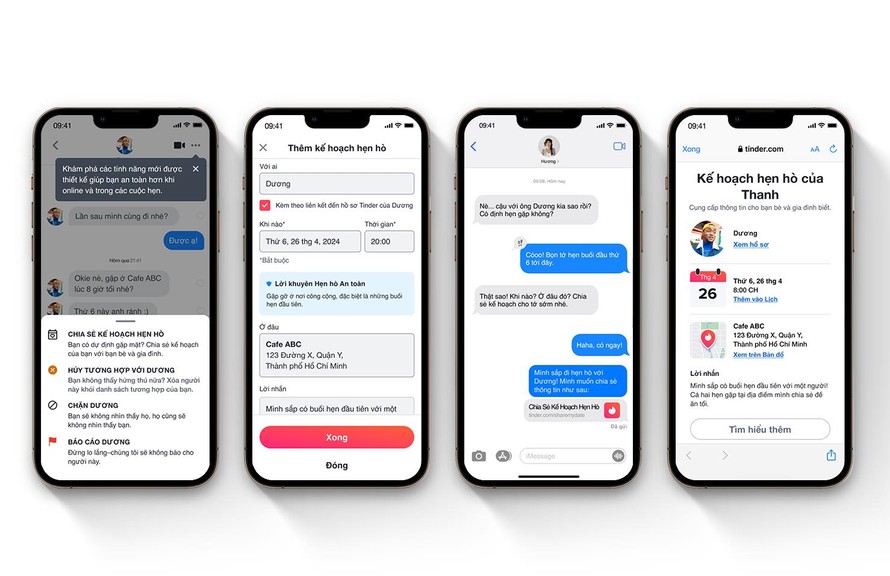 Tinder ra mắt tính năng chia sẻ kế hoạch hẹn hò, tối ưu hóa trải nghiệm hẹn hò của giới trẻ