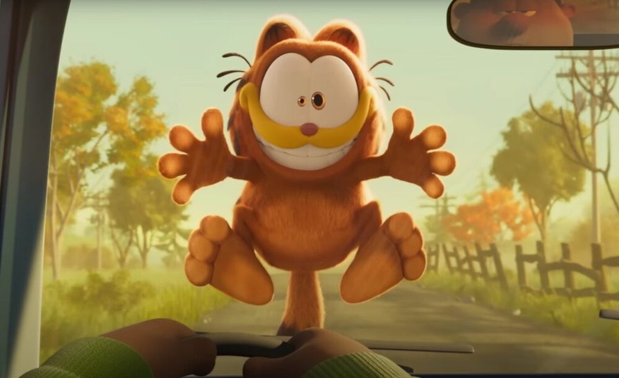 Phim về chú mèo lười Garfield lên ngôi vương tại Bắc Mỹ