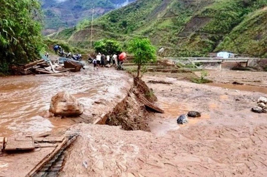 18 tỉnh, thành phố khu vực Bắc Bộ và Thanh Hóa có nguy cơ lũ quét, sạt lở đất