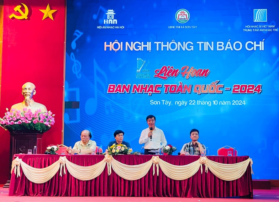 Hà Nội tổ chức Liên hoan ban nhạc toàn quốc 2024