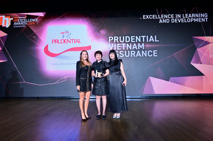 Prudential được tôn vinh về chiến lược phát triển nhân sự toàn diện