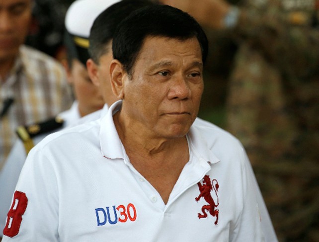 \Tổng thống Philippines Rodrigo Duterte. Ảnh: Reuters