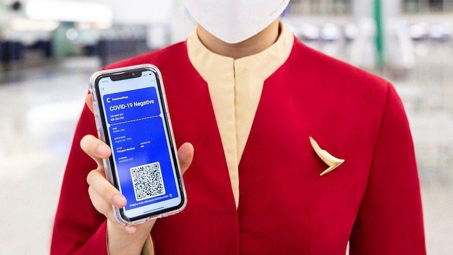 Hộ chiếu vaccine điện tử (Ảnh: Business traveller)