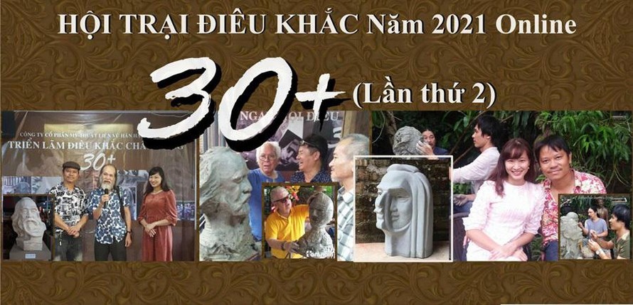 Khai mạc triển lãm Hội trại điêu khắc online 30+ 