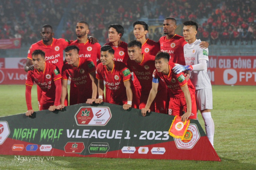 VLeague 2023: Công an Hà Nội – Tân binh 'khủng long'